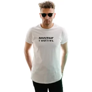 Positive Vibes - Dhruvs White T-Shirts